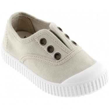 Zapatillas lona unisex Victoria 106627 Inglesa Elástico HIELO