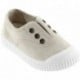 Zapatillas lona unisex Victoria 106627 Inglesa Elástico HIELO