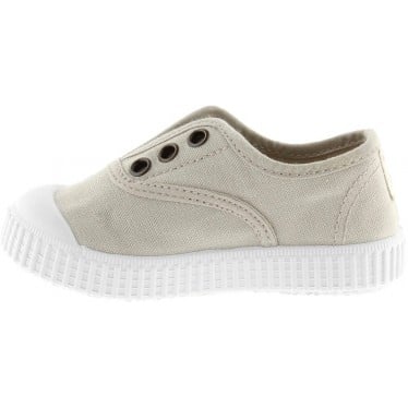 Zapatillas lona unisex Victoria 106627 Inglesa Elástico HIELO