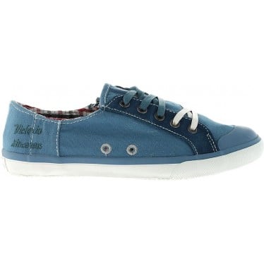 Deportiva para chica Victoria 106310 Lona AZUL