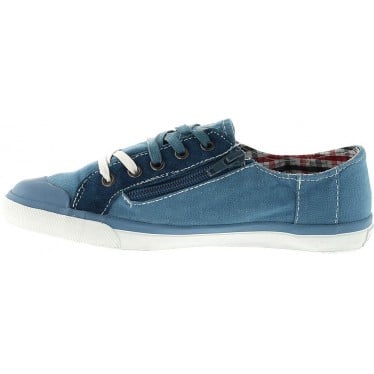 Deportiva para chica Victoria 106310 Lona AZUL