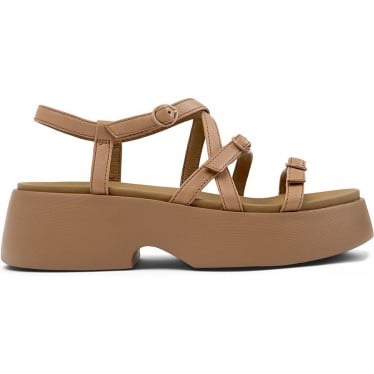 Sandalias para mujer CAMPER Tasha K201713 MARRON_002