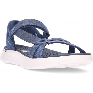 Sandalias para mujer SKECHERS Go Walk Flex Illuminate 141481 NAVY