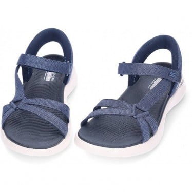 Sandalias para mujer SKECHERS Go Walk Flex Illuminate 141481 NAVY