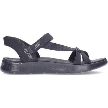 Sandalias para mujer SKECHERS Go Walk Flex Illuminate 141481 BLACK