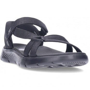 Sandalias para mujer SKECHERS Go Walk Flex Illuminate 141481 BLACK
