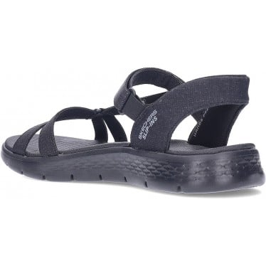 Sandalias para mujer SKECHERS Go Walk Flex Illuminate 141481 BLACK