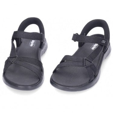 Sandalias para mujer SKECHERS Go Walk Flex Illuminate 141481 BLACK