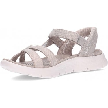 Sandalias para mujer SKECHERS Go Walk Flex Illuminate 141481 TAUPE
