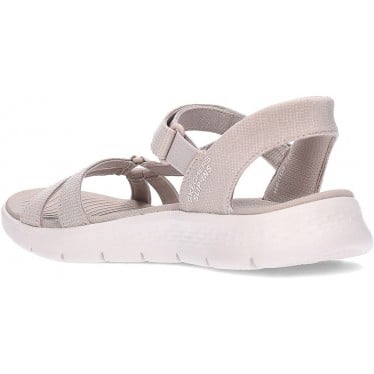 Sandalias para mujer SKECHERS Go Walk Flex Illuminate 141481 TAUPE
