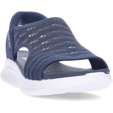 Sandalias de mujer SKECHERS Ultra Flex Sun Warmth 119805 NAVY