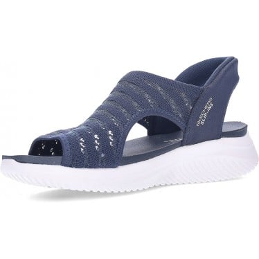 Sandalias de mujer SKECHERS Ultra Flex Sun Warmth 119805 NAVY