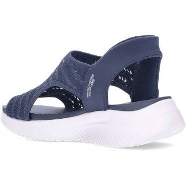 Sandalias de mujer SKECHERS Ultra Flex Sun Warmth 119805 NAVY