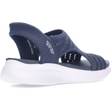 Sandalias de mujer SKECHERS Ultra Flex Sun Warmth 119805 NAVY
