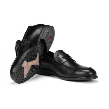 Mocasines de hombre Fluchos F0824 Henri HABANA_NEGRO
