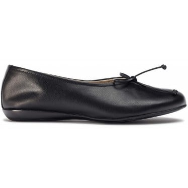 Bailarinas de piel WONDERS Celestina A-61172 NEGRO