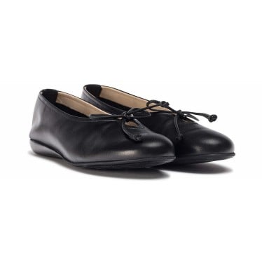 Bailarinas de piel WONDERS Celestina A-61172 NEGRO
