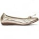 Bailarinas planas WONDERS Bo A-61112 PLATINO