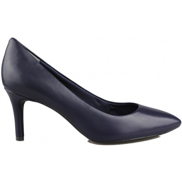 ROCKPORT PLAIN PUM PIEL AZUL