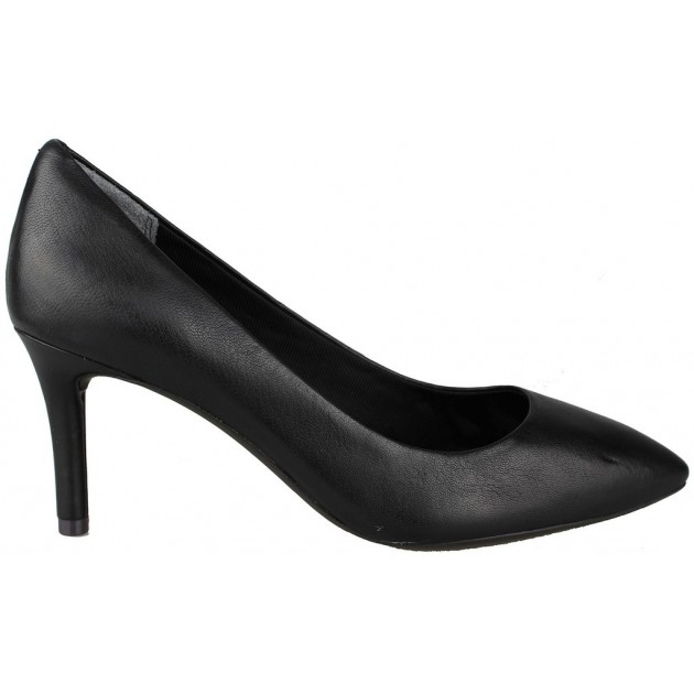 dialecto Zapatos antideslizantes carga Zapatos cómodos mujer negros ROCKPORT PLAIN - Calzados L'Alquería