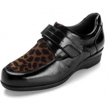 ZAPATOS DTORRES VIENA E DIABCARE ANCHO W  NEGRO L1