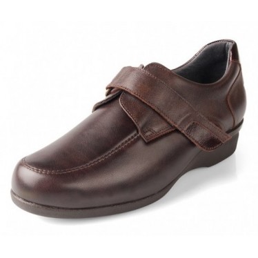 ZAPATOS DTORRES COMODON DIABETICOS ANCHO Y COMODO  MARRON