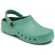 CALZAMEDI ZUECO SANITARIO PVC COMODO Y ANATOMICO UNISEX  VERDE