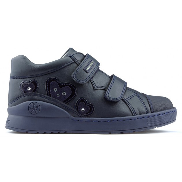 BOTINES BIOMECANICS CASUAL CORAZONES  AZUL_MARINO