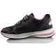 GEOX J TOP FLY BLACK FUCHSIA NIÑA DEPORTIVA  NEGRO