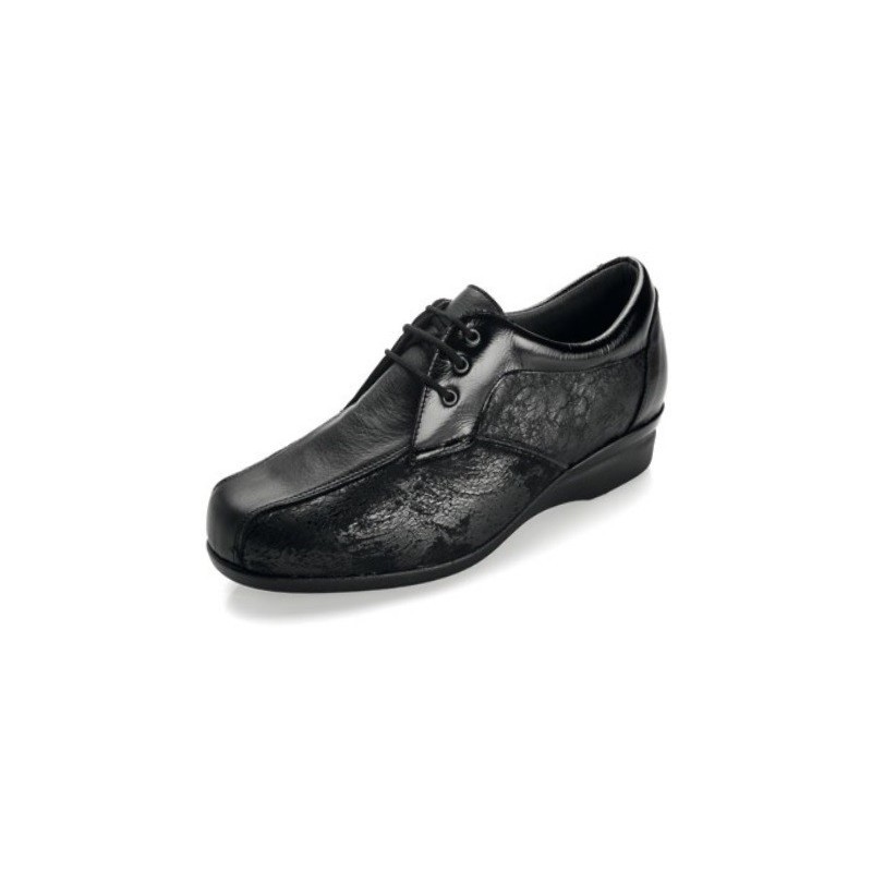 ZAPATOS DTORRES GENEVE DIABCARE ANCHO W  NEGRO