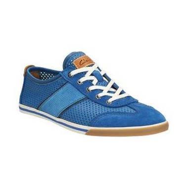 CLARKS MEGO WALK LEATHER M  BLUE